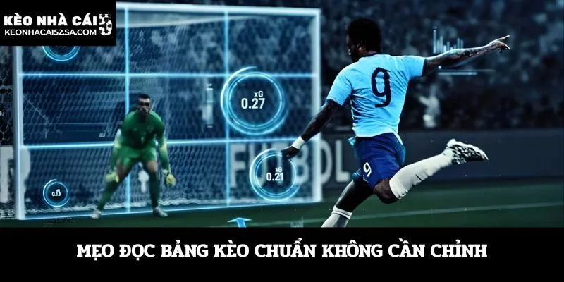 Mẹo đọc bảng kèo chuẩn không cần chỉnh