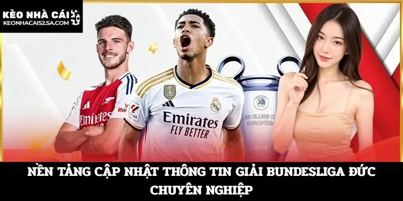 Nền tảng cập nhật thông tin giải Bundesliga Đức chuyên nghiệp
